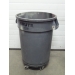 Rubbermaid Brute Grey 32 Gallon 121 Litre Garbage Can w Dolly